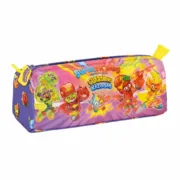 Bolsa Escolar SuperThings Guardians of Kazoom Roxo Amarelo (21 x 8 x 7 cm) Estojos - nacloset