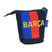 Estojo Cálice F.C. Barcelona Grená Azul Marinho (8 x 19 x 6 cm) Estojos - nacloset 2