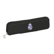 Bolsa Escolar Real Madrid C.F. Preto Branco (20 x 5.5 x 2 cm) Estojos - nacloset
