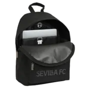 Mochila para notebook Sevilla Fútbol Club  sevilla fc  Preto 31 x 41 x 16 cm Informática | Computadores - nacloset 2