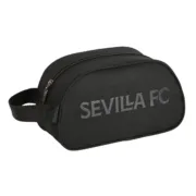 Nécessaire Escolar Sevilla Fútbol Club Teen Preto 26 x 15 x 12 cm Estojos - nacloset