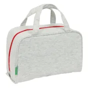 Nécessaire Escolar Benetton Pop Cinzento 31 x 14 x 19 cm Estojos - nacloset 2