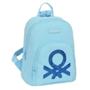 Mochila Casual Benetton Sequins Azul Claro 13 L Acessórios de Moda - nacloset