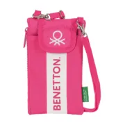 Porta-moedas Benetton Raspberry Capa para Telemóvel Fúcsia Acessórios de Moda - nacloset