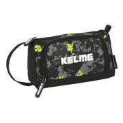 Estojo Escolar com Acessórios Kelme Jungle Preto Cinzento Lima 20 x 11 x 8.5 cm (32 Peças) Estojos - nacloset