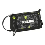 Bolsa Escolar Kelme Jungle Preto Cinzento Lima 20 x 11 x 8.5 cm Estojos - nacloset