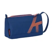 Bolsa Escolar Kelme Navy blue Laranja Azul Marinho 20 x 11 x 8.5 cm Estojos - nacloset 2