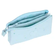 Estojo Triplo Mickey Mouse Clubhouse Baby Azul Claro (22 x 12 x 3 cm) Estojo 3 Compartimentos - nacloset 2