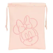 Lancheira Minnie Mouse Baby Rosa Claro 20 x 25 cm Saco Caixas térmicas de praia - nacloset