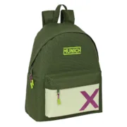 Mochila Escolar Munich Bright khaki Verde 33 x 42 x 15 cm Jogos | Disfarces - nacloset