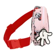 Bolsa de Cintura Minnie Mouse Me time 14 x 11 x 4 cm Cor de Rosa Acessórios de Moda - nacloset 2