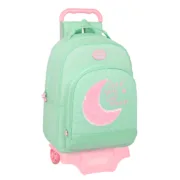 Mochila Escolar com Rodas BlackFit8 Moon Verde 32 x 42 x 15 cm Jogos | Disfarces - nacloset