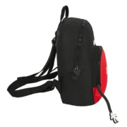 Mochila Casual Mickey Mouse Clubhouse Mickey mood Preto Vermelho 25 x 30 x 13 cm Acessórios de Moda - nacloset 2