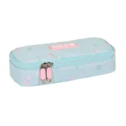 Bolsa Escolar Moos Garden 22 x 5 x 8 cm Turquesa Estojos - nacloset