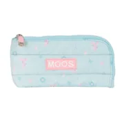 Bolsa Escolar Moos Garden 23 x 11 x 1 cm Turquesa Estojos - nacloset
