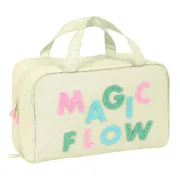 Nécessaire Escolar Glow Lab Magic flow Bege 31 x 14 x 19 cm Estojos - nacloset