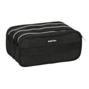 Bolsa Escolar Safta Stone Preto 21,5 x 10 x 8 cm Estojos - nacloset 2