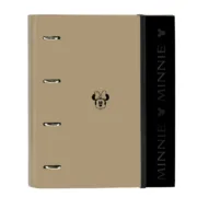 Pasta com argolas Minnie Mouse Bege (27 x 32 x 3.5 cm) Jogos | Disfarces - nacloset