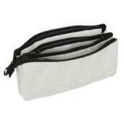 Estojo Triplo Kappa Grey knit Cinzento (22 x 12 x 3 cm) Estojo 3 Compartimentos - nacloset 2