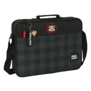 Pasta Escolar Paul Frank Campers Preto (38 x 28 x 6 cm) Jogos | Disfarces - nacloset