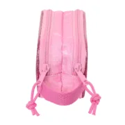 Estojo Duplo Barbie Girl Cor de Rosa 21 x 8 x 6 cm Estojo 2 Divisórias - nacloset 2