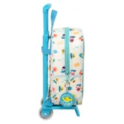 Mochila Escolar com Rodas Baby Shark Surfing Azul Branco 22 x 27 x 10 cm Jogos | Disfarces - nacloset 2