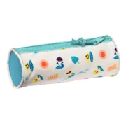 Bolsa Escolar Baby Shark Surfing Azul Branco 20 x 7 x 7 cm Estojos - nacloset 2