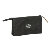 Estojo BlackFit8 Old school Preto Cinzento 22 x 12 x 3 cm Estojos - nacloset 2