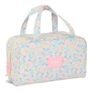 Nécessaire Escolar BlackFit8 Blossom Multicolor 31 x 14 x 19 cm Desporto | Lazer - nacloset