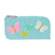 Bolsa Escolar Moos Butterflies Azul Claro 23 x 11 x 1 cm Estojos - nacloset