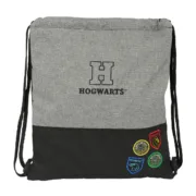 Saco Mochila com Cordas Harry Potter House of champions Preto Cinzento 35 x 40 x 1 cm Jogos | Disfarces - nacloset