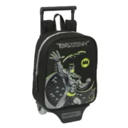 Mochila Escolar com Rodas Batman Game over Preto 22 x 27 x 10 cm Jogos | Disfarces - nacloset