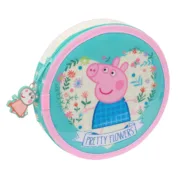 Estojo Escolar com Acessórios Peppa Pig Pretty flowers Amarelo Menta 18 Peças Estojos - nacloset