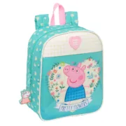 Mochila Infantil Peppa Pig Pretty flowers Amarelo Menta 22 x 27 x 10 cm Jogos | Disfarces - nacloset