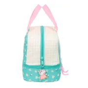 Lancheira Peppa Pig Pretty flowers Amarelo Menta 20 x 20 x 15 cm Cozinha | Gourmet - nacloset 2