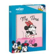 Set de Papelaria Minnie Mouse Loving Cor de Rosa A4 3 Peças Conjuntos de papelaria - nacloset