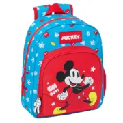 Mochila Escolar Mickey Mouse Clubhouse Fantastic Azul Vermelho 28 x 34 x 10 cm Jogos | Disfarces - nacloset