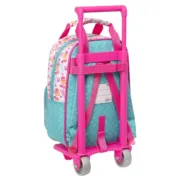 Mochila Escolar com Rodas The Bellies 20 x 28 x 8 cm Roxo Turquesa Branco Jogos | Disfarces - nacloset 2