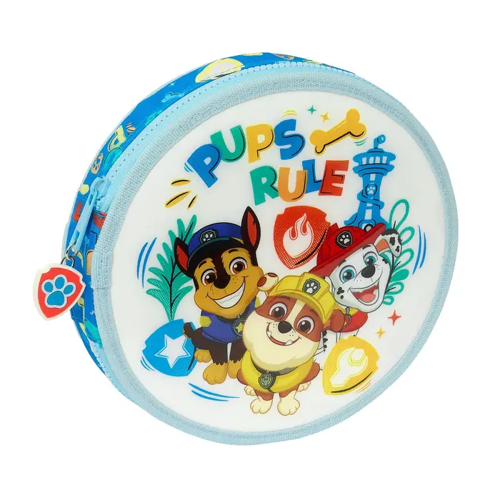 Estojo The Paw Patrol Pups rule Azul 18 Peças Estojos - nacloset