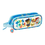 Estojo Duplo The Paw Patrol Pups rule Azul 21 x 8 x 6 cm Estojo 2 Divisórias - nacloset