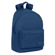 Mochila Escolar Safta   31 x 41 x 16 cm Azul Marinho Jogos | Disfarces - nacloset