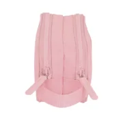 Estojo Duplo Safta Cor de Rosa 21 x 8 x 6 cm Estojo 2 Divisórias - nacloset 2