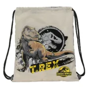 Saco Mochila com Cordas Jurassic World Warning Cinzento 35 x 40 x 1 cm Jogos | Disfarces - nacloset