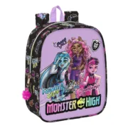 Mochila Escolar Monster High Creep Preto 22 x 27 x 10 cm Jogos | Disfarces - nacloset