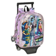 Mochila Escolar com Rodas Monster High Best boos Lilás 22 x 27 x 10 cm Jogos | Disfarces - nacloset