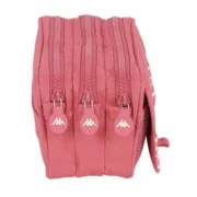 Estojo Triplo Kappa Basics Marsala 21,5 x 10 x 8 cm Estojo 3 Compartimentos - nacloset 2
