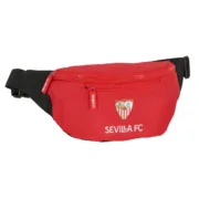 Bolsa de Cintura Sevilla Fútbol Club Preto Vermelho Desportivo 23 x 12 x 9 cm Acessórios de Moda - nacloset