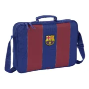 Pasta Escolar F.C. Barcelona Vermelho Azul Marinho 38 x 28 x 6 cm Jogos | Disfarces - nacloset