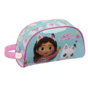 Nécessaire de Viagem Gabby’s Dollhouse Azul Poliéster 300D 26 x 16 x 9 cm Desporto | Lazer - nacloset