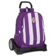 Mochila Escolar com Rodas Real Valladolid C.F. Roxo 32 x 44 x 16 cm Jogos | Disfarces - nacloset